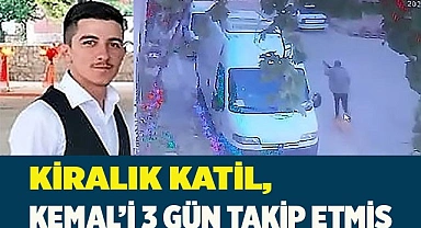 Para için adam öldüren tetikçi 3 gün keşif yapmış