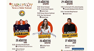 “Sarayköy Festivali” başlıyor