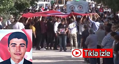 Şehit Uzman Çavuş Kemal Özek'in cenaze evinde helallik alındı