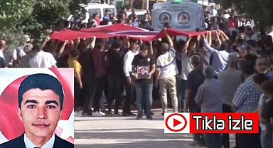 Şehit Uzman Çavuş Kemal Özek'in cenaze evinde helallik alındı