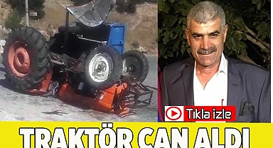 Traktörün altına kalan sürücü öldü