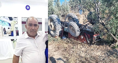 Traktörünün altında can verdi