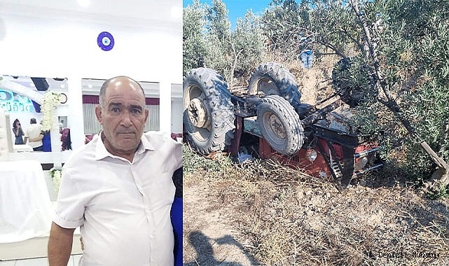 Traktörünün altında can verdi