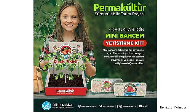 Ülkü Ocakları projesiyle çocuklar tarımla büyüyecek