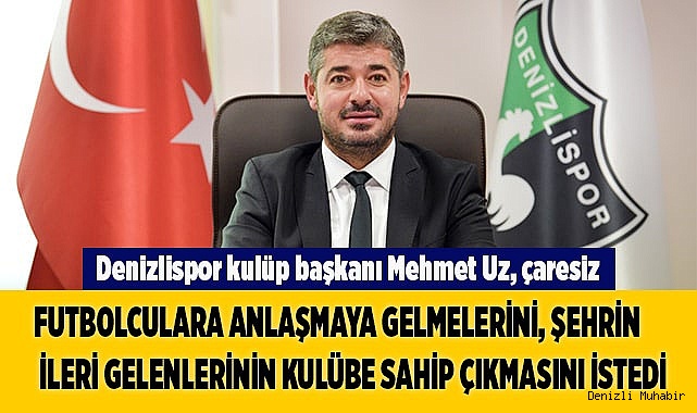 Uz: 'Genel kurul'da herşeyi açıklayacağım'