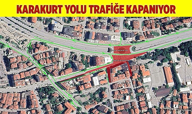 YSE Kavşağı’nda kavşak düzenleme çalışması