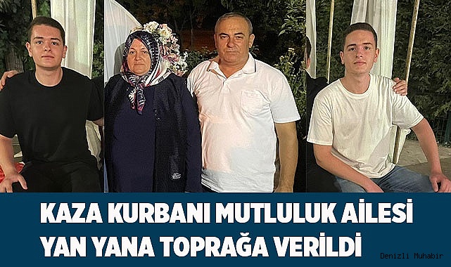10 yıl sonra gelen ikizler anne babalarıyla yan yana toprağa verildi
