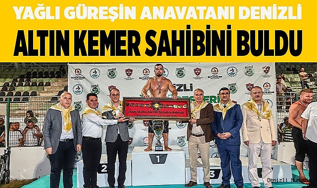 ALTIN KEMER SAHİBİNİ BULDU