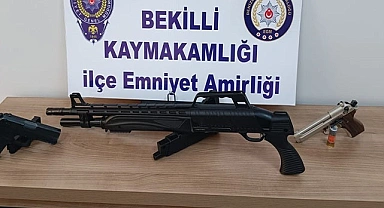 Aranan 2 şahıs Bekilli’de yakalandı