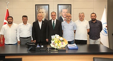 ASKF YÖNETİMİNDEN BAŞKAN ÖRKİ’YE ZİYARET