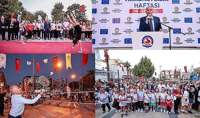 Avrupa Hareketlilik Haftası coşkuyla kutlanıyor