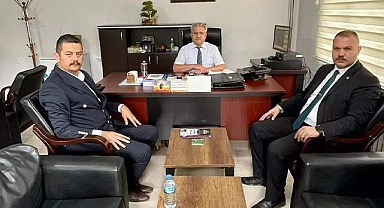 BAŞKAN SOLAK’DAN EMNİYET MÜDÜRÜNE ZİYARET