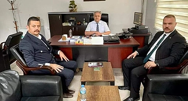BAŞKAN SOLAK’DAN EMNİYET MÜDÜRÜNE ZİYARET