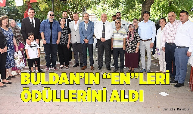 Buldan’ın “En”leri ödüllerini aldı