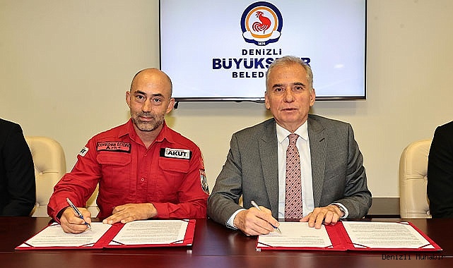 Büyükşehir, AKUT'a yer tahsis etti, iş birliği protokolü imzaladı