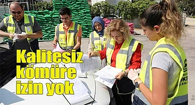 Büyükşehir kömür denetimlerine başladı