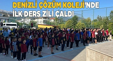 Denizli Çözüm Koleji’nde İlk Ders Zili Çaldı