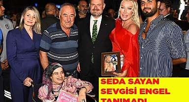 Denizlili engelli kız, konseri için İzmir’e gitti