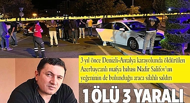 Kanlı infaz: 1 ölü 3 yaralı