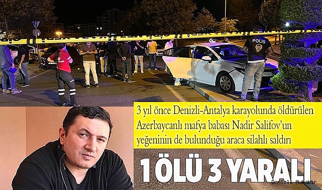 Kanlı infaz: 1 ölü 3 yaralı
