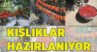Kışlıklar hazırlanıyor