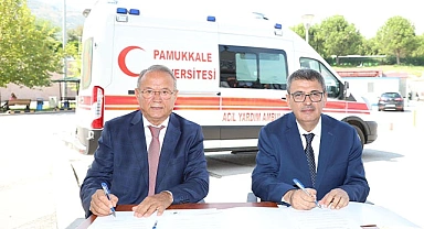 PAÜ Hastanelerine Ambulans Bağışı İçin Protokol İmzalandı