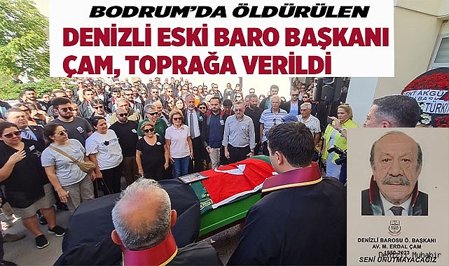 Silahlı saldırıda yaşamını yitiren avukat törenlerle uğurlandı