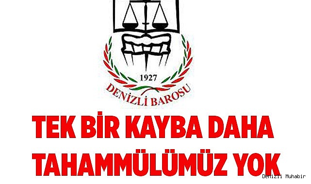 Tek Bir Kayba Daha Tahammülümüz Yok
