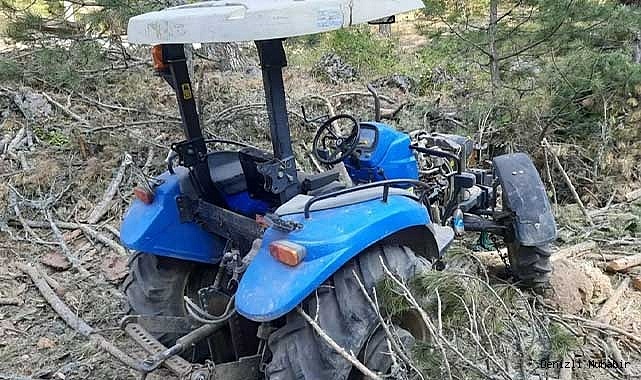 Traktörün altında kalan kişi hayatını kaybetti