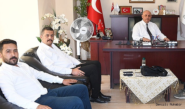 Ülkü Ocakları Başkanı Solak, Başkan Şevik'i ziyaret etti