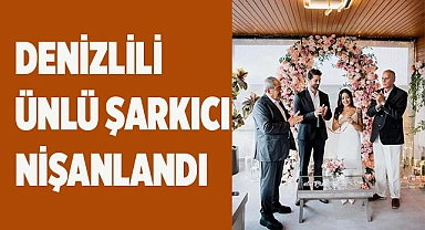 Ünlü şarkıcı Melek Mosso, manken sevgilisiyle nişanlandı