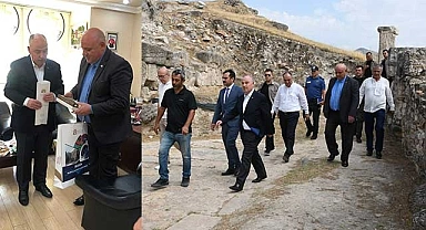 Vali Coşkun'dan Buldan'a iadeyi ziyaret