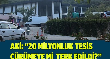 YAVUZ AKİ: “KONUYU BELEDİYE MECLİSİNE TAŞIYACAĞIZ”