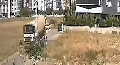 Anne ve küçük çocuğu beton mikserinin altında kaldı