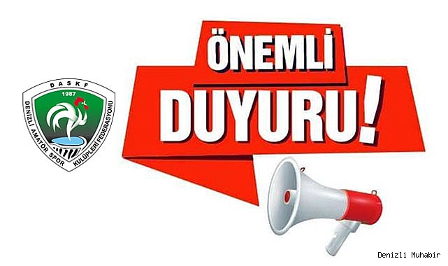 ASKF’DEN KULÜPLERE TÜZÜK UYARISI
