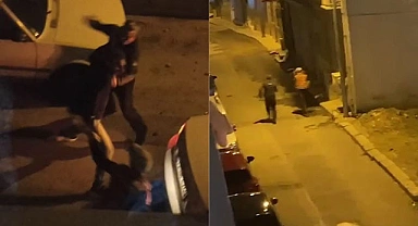 Babasının kavga ettiği şahıslara av bıçağıyla böyle saldırdı: 1 ölü, 1 yaralı