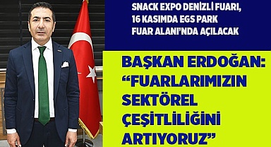 BAŞKAN ERDOĞAN: FUARLARIMIZIN SEKTÖREL ÇEŞİTLİLİĞİNİ ARTIYORUZ