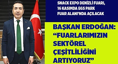 BAŞKAN ERDOĞAN: FUARLARIMIZIN SEKTÖREL ÇEŞİTLİLİĞİNİ ARTIYORUZ