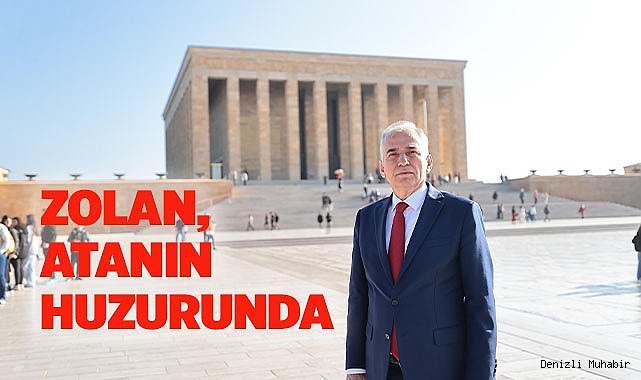 Başkan Osman Zolan Ata’nın huzurunda