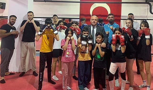Başkan Şevik, Spor Kursu öğrencilerini ziyaret etti