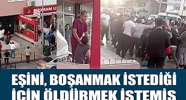 Boşanmak istediği için öldürmek istemiş