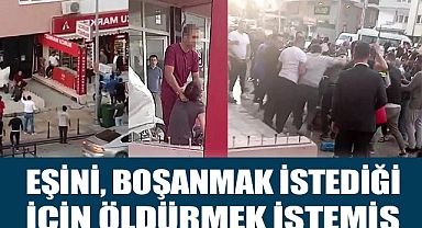 Boşanmak istediği için öldürmek istemiş