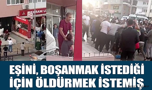Boşanmak istediği için öldürmek istemiş
