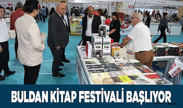 Buldanlı kitapseverler kitapla buluşuyor