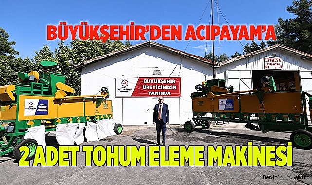 Büyükşehir’den bir destek de Acıpayamlı çiftçilere