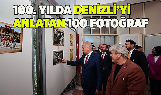 Büyükşehir’den “Son Yüzyılda Denizli’den Yüzler” Sergisi