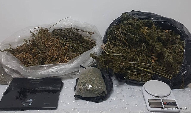 Çal’da 2 uyuşturucu taciri gözaltına alındı