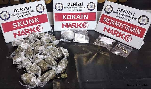 Denizli’de 18 zehir taciri tutuklandı