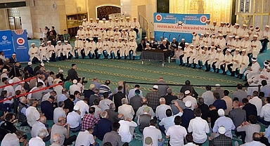 Denizli'de 53 hafız için hafızlık icazet merasimi düzenlendi