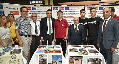 Denizli'de Erasmus projeleri sergilendi